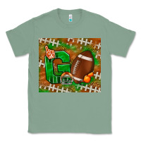 Sage go american football leopard Classic Tee - NancyCooperArtShop