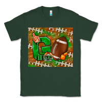 Sports Green go american football leopard Classic Tee - NancyCooperArtShop