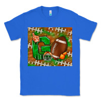 True Royal go american football leopard Classic Tee - NancyCooperArtShop
