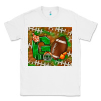 White go american football leopard Classic Tee - NancyCooperArtShop