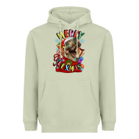 Matcha t rex merry rexmas Heavyweight Hoodie - LillyAllenDesigns