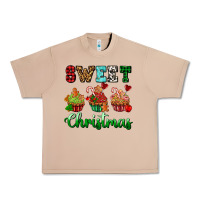 Burro sweet Christmas with cupcake Urban Heavy Tee - AdoDesignShop