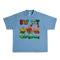Pebble Blue sweet Christmas with cupcake Urban Heavy Tee - AdoDesignShop