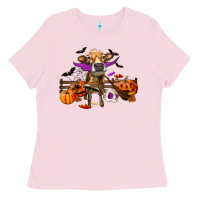 Bubblegum Pink Heifer Cow Halloween Ladies Tee - RanaPortraitStore