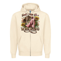 Sandshell shouldve come with a warning boots  cowboy Zipper Hoodie - NancyCooperArtShop