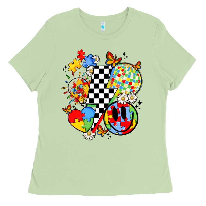 Retro Autism Awareness Ladies Tee by JahusDesignShop | Teevron