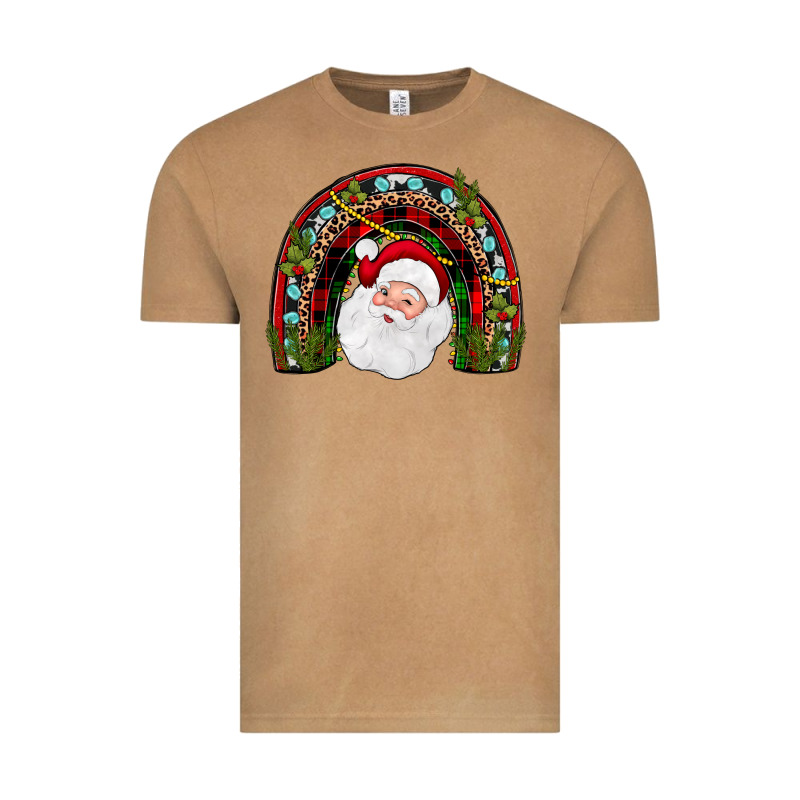 Santa Rainbow Vintage Tee by JahusDesignShop | Teevron