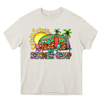 Cream summer camp Heavy Core Tee - Zillion Design Studio