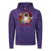 Cloud Purple Christmas life is better with a pug Vintage Hoodie - JahusDesignShop