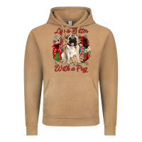 Vintage Camel Christmas life is better with a pug Vintage Hoodie - JahusDesignShop