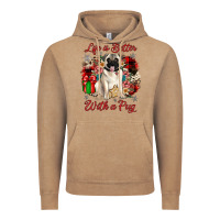 Vintage Coffee Christmas life is better with a pug Vintage Hoodie - JahusDesignShop