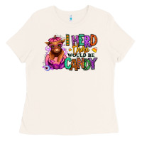 Bone I herd there would be candy Heifer Ladies Tee - RanaPortraitStore