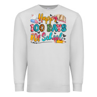 Dove Grey happy 100 days of school Premium Sweatshirt - Artiststas