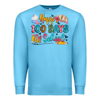 Ocean Blue happy 100 days of school Premium Sweatshirt - Artiststas