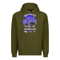Army Green Our First Baby Mama Mother s Day Premium Hoodie - Bettercallsaul