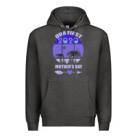Charcoal Heather Our First Baby Mama Mother s Day Premium Hoodie - Bettercallsaul