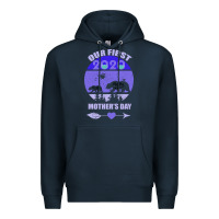 Navy Our First Baby Mama Mother s Day Premium Hoodie - Bettercallsaul