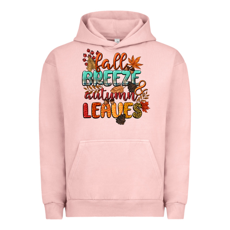 Fall Breeze And Autumn Leaves Urban Hoodie by CowGirlArtShop | Teevron