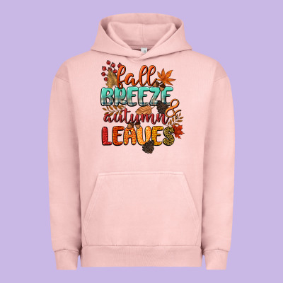 Fall Breeze And Autumn Leaves Urban Hoodie Designed By Cowgirlartshop