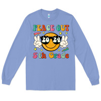 Colony Blue peace out 2024 5th grade Long Sleeve Tee - JahusDesignShop
