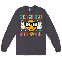 Smoke peace out 2024 5th grade Long Sleeve Tee - JahusDesignShop