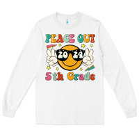 White peace out 2024 5th grade Long Sleeve Tee - JahusDesignShop