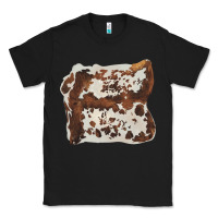 Black hand drawn cowhide cow fur Classic Tee - BarkalooDesign