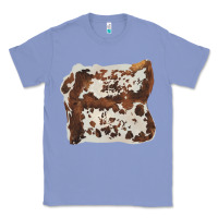 Colony Blue hand drawn cowhide cow fur Classic Tee - BarkalooDesign