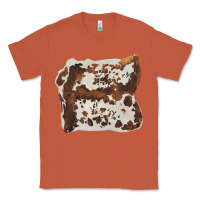 Copper hand drawn cowhide cow fur Classic Tee - BarkalooDesign