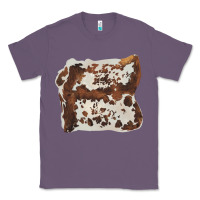 Lavender hand drawn cowhide cow fur Classic Tee - BarkalooDesign
