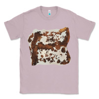 Lilac hand drawn cowhide cow fur Classic Tee - BarkalooDesign