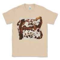 Mushroom hand drawn cowhide cow fur Classic Tee - BarkalooDesign