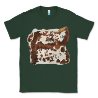 Sports Green hand drawn cowhide cow fur Classic Tee - BarkalooDesign