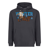 Smoke Winter Chill Penguin Heavyweight Hoodie - LillyAllenDesigns