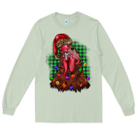 Matcha christmas rooster Long Sleeve Tee - BarkalooDesign
