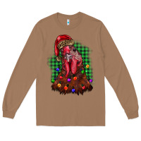 Toasted Coconut christmas rooster Long Sleeve Tee - BarkalooDesign