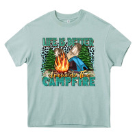 Life Is Better Around The Campfire Heavy Core Tee | Teevron