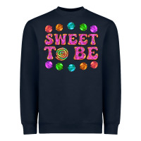 Navy sweet to be candy Heavyweight Sweatshirt - AdoDesignShop