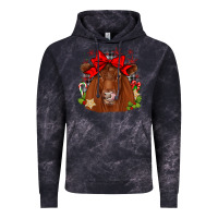 Cloud Black christmas red angus Vintage Hoodie - JahusDesignShop