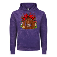 Cloud Purple christmas red angus Vintage Hoodie - JahusDesignShop