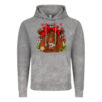 Cloud Rock christmas red angus Vintage Hoodie - JahusDesignShop
