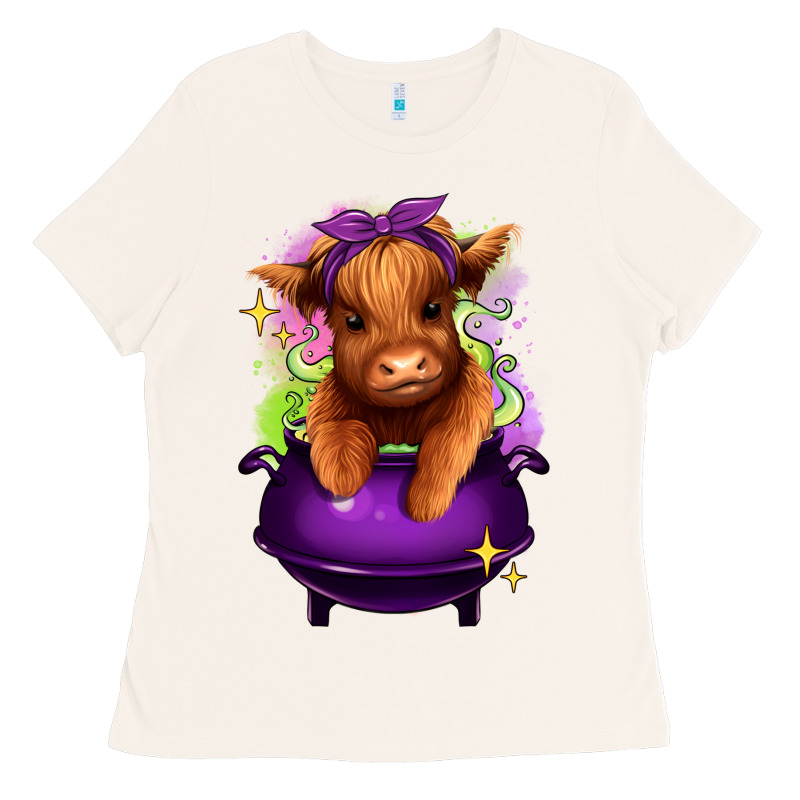 Halloween Heifer Ladies Tee by RanaPortraitStore | Teevron