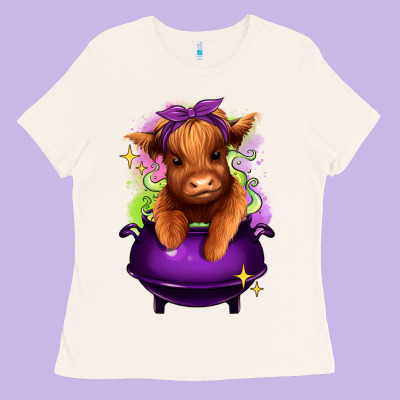 Ladies Tee Halloween Heifer
