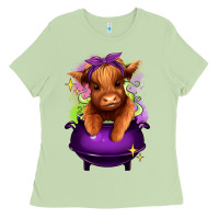 Matcha Halloween Heifer Ladies Tee - RanaPortraitStore