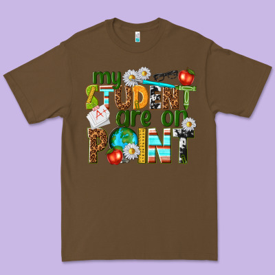 My Student Are On Point Premium Tee Designed By Texasbilliewilder