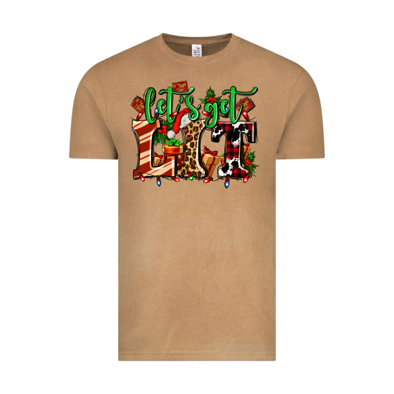 Lets Get Lit With Christmas Vintage Tee by AdoDesignShop | Teevron