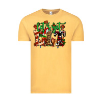 Vintage Mustard lets get lit with Christmas Vintage Tee - AdoDesignShop