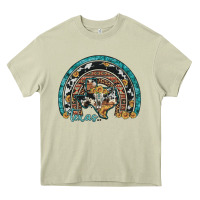 Mossy texas map sunflower leopard cowhide aztec turquoise gemstone rainbow Heavy Core Tee - Artiststas