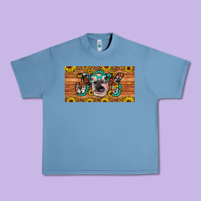 Joy License Plate Urban Heavy Tee Designed By Artiststas