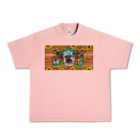 Salmon joy license plate Urban Heavy Tee - Artiststas